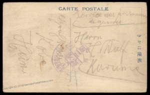 Germany 1920 WWI Kiautschou China POW Japan HIMALAYA MARU Steamer Ship Cov 95527