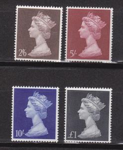 Great Britain # MH18-21. mint never hinged
