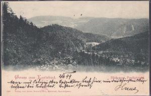 CZECHOSLOVAKIA 1899 AUSTRIA postcard used ex KARLSBAD......................53839