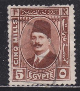 Egypt 135 King Fuad 1929