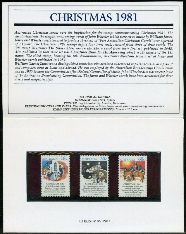 AUSTRALIA GROUP OF FOUR COMMEMORATIVE PACKS COMPLETE AS ISSUED 