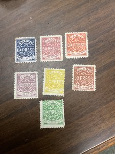 Samoa Scott # 1-4 6-8 Reprints