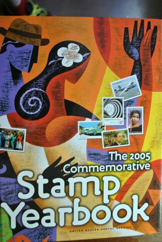 USPS 2005 stamp yearbook no stamps