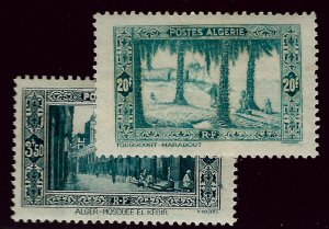 Algeria SC#105 & 108 Mint VF hr...Worth a close look!!