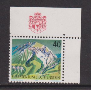 Liechtenstein  #933A  MNH  1991  mountains 40c