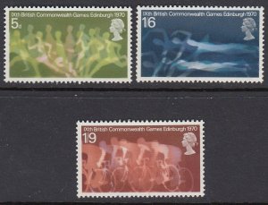 Great Britain 639-41 Sports mnh