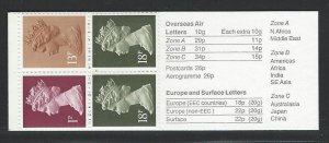 Great Britain Booklet MNH sc BK249 MH102b