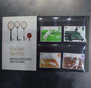 GB  Stamps  PP89 Racket Sports  1977     1  ~~L@@K~~