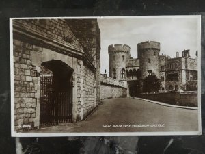 1949 London England Real Picture postcard RPPC cover to Old Gateway Windsor Cast