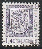 1984 Finland - Sc 632 - used VF - 1 single - Lion of Finland