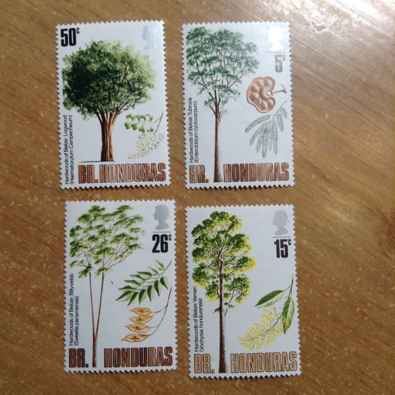 British Honduras  # 283-86  MNH