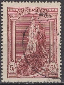 Australia 1938; Sc. # 177; Used Single Stamp