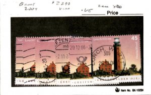 Germany, Postage Stamp, #2290 (7 Ea) Used, 2004 Lighthouse (AC)