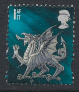 Wales  GB  1st Dragon   SG W84  Used    SC#  14  see details