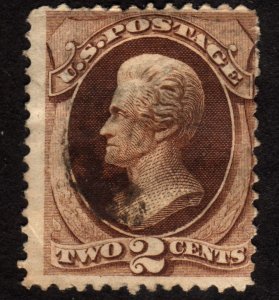 1873 US, 2c, Used, Jackson, Sc 157