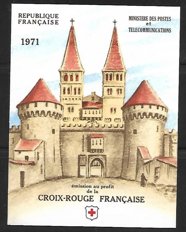 France B452a  Mint NH - 1971 Red Cross, Complete Booklet