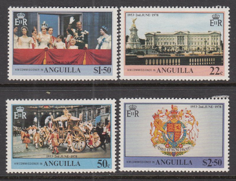 Anguilla 315-318 MNH VF