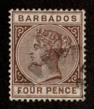 Barbados #65 used