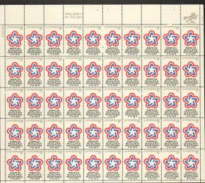 US #1432 Mint Sheet Am Bicent Revolution 