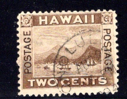 Hawaii #75, used, Honolulu CDS dated 23 August 1894