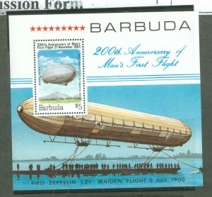 Barbuda #581  Souvenir Sheet