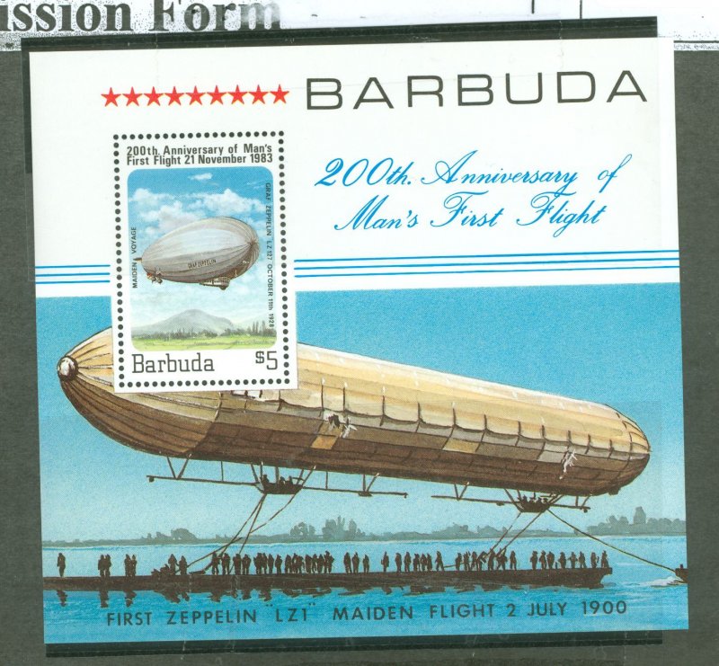 Barbuda #581  Souvenir Sheet