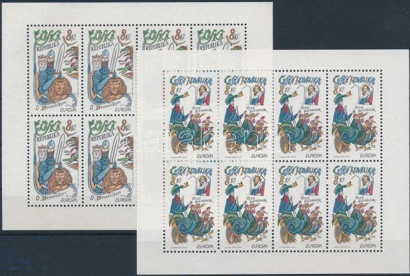 Czech Republic stamp Europa CEPT mini sheet set 1997 MNH Mi 144-145 WS187565