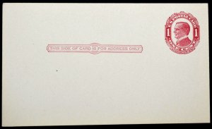 1911 US Sc. #UX24 postal card, mint, very good condition