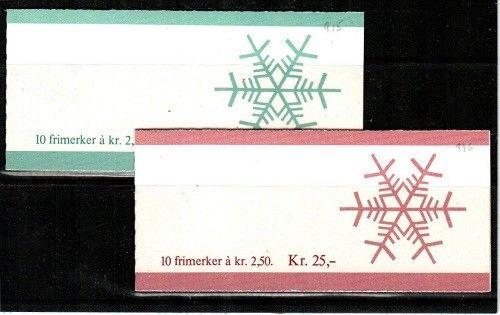 Norway Scott 900a-901a Mint NH booklets (Catalog Value $40.00)