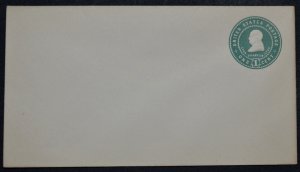1903 US Sc. #U379 stamped envelope, 1 cent mint entire, fair to good shape