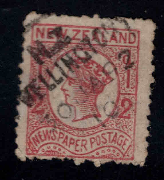New Zealand Scott P3 Used Newspaper tamp
