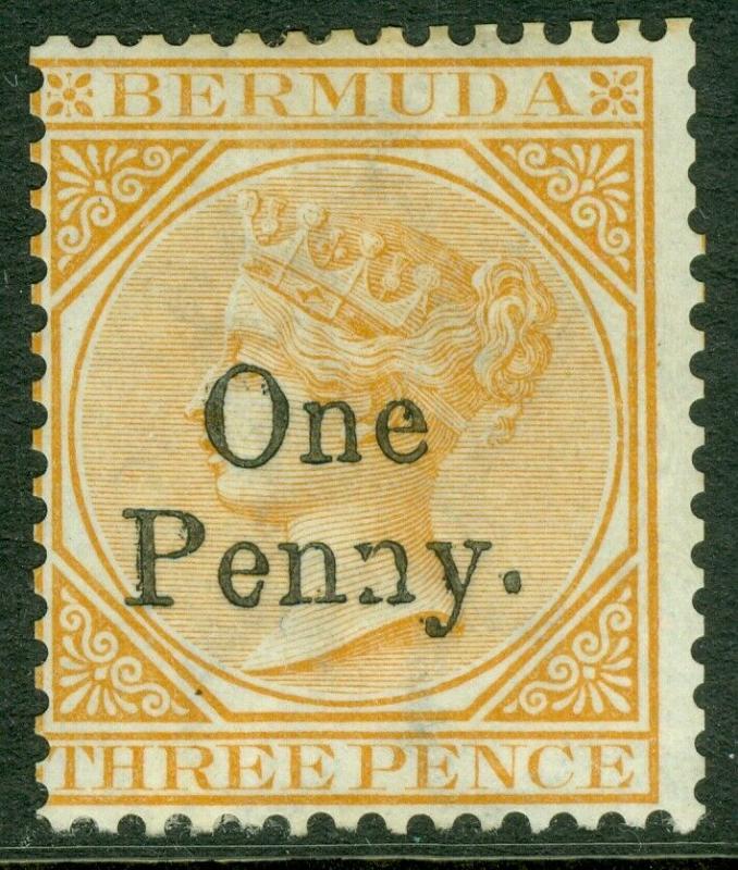 EDW1949SELL : BERMUDA 1875 Scott #14 Very Fine, Mint Original Gum. Catalog