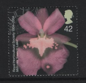 Great Britain   #2212   used  2004  horticultural society 42p