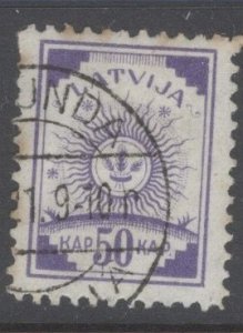 Latvia Scott 80 used