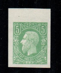 Belgian Congo #1 Imperf or Proof  MNH   