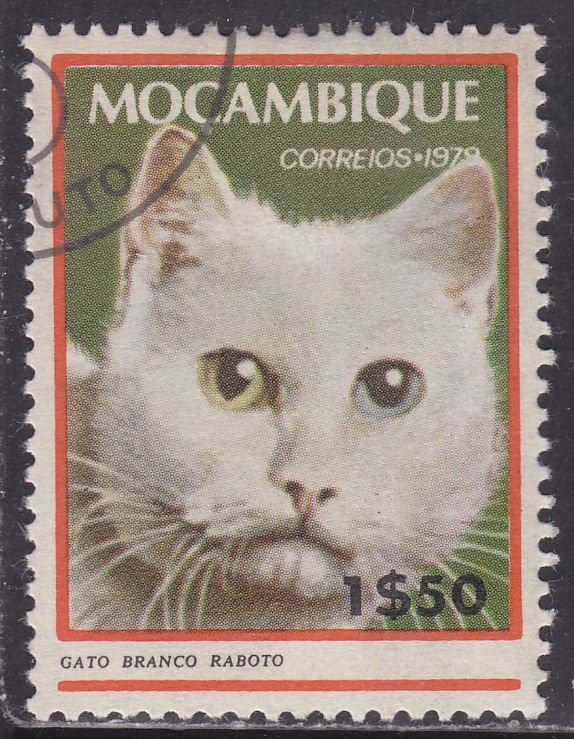 Mozambique 619 Manx Cat 1979