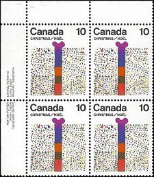 CANADA   #678 MNH UPPER LEFT PLATE BLOCK  (1-2)