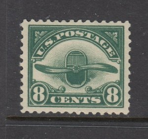 #C4 8c Airmail Stamp (Mint VERY LIGHTLY HINGED) cv$20.00