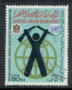 UAE 1982 Disarmament Meeting 150f FU