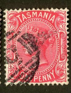 TASMANIA 60 USED SCV $3.00 BIN $1.25 ROYALTY