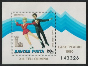 Hungary Winter Olympic Games Lake Placid 1980 MS 1979 MNH SG#MS3286