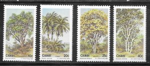 South Africa Ciskei #50-53 MNH Set of 4 Singles (my7)