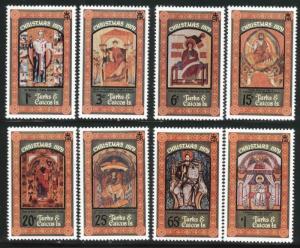 Turks and Caicos SC#409-416 Christmas set (1979) MNH