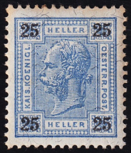 Austria Scott 77 (1899) Mint H F, CV $60.00 C