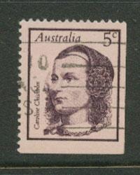 Australia SG 435  VFU  Booklet stamp bottom  right