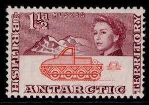 BRITISH ANTARCTIC TERRITORY QEII SG3, 1½d orange-red & brown-purple, M MINT.