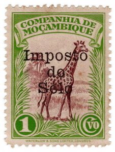 (I.B) Portugal Colonial Revenue : Mozambique Stamp Duty 1c