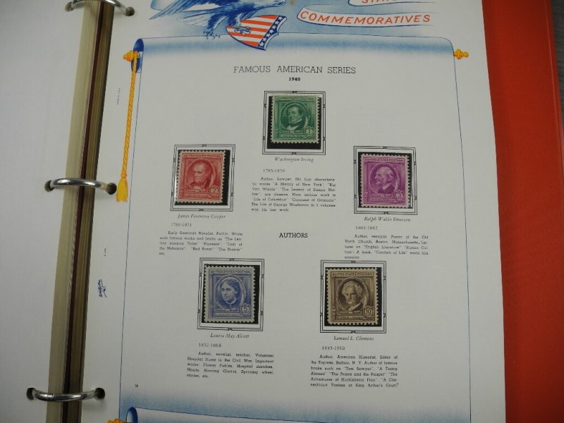 US, Amazing Mint  Stamp Collection in Lindner pages, mounted on White Ace pages