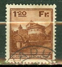 HO: Liechtenstein 110 used CV $300