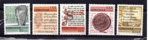 Faroe Islands 65-69 MNH